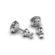 White Gold Diamond Earrings 336191122 from the manufacturer of jewelry LUNET JEWELERY at the price of $884 UAH: 5