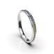 White Gold Diamond Ring 227011121 from the manufacturer of jewelry LUNET JEWELERY at the price of $661 UAH: 7