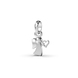 White Gold Angel Pendant 140551121 from the manufacturer of jewelry LUNET JEWELERY at the price of $104 UAH: 7