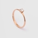 Red Gold Diamond Ring 227792421 from the manufacturer of jewelry LUNET JEWELERY at the price of $462 UAH: 1