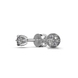 Earrings white gold diamond 331611121 from the manufacturer of jewelry LUNET JEWELERY at the price of $594 UAH: 7