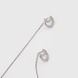 White Gold Diamond Earrings 322591121