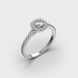 White Gold Diamond Ring 239351121 from the manufacturer of jewelry LUNET JEWELERY at the price of $1 107 UAH: 7