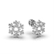 White Gold Diamond Earrings 311951121 from the manufacturer of jewelry LUNET JEWELERY at the price of $616 UAH: 5
