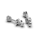 Earrings white gold diamond 331611121 from the manufacturer of jewelry LUNET JEWELERY at the price of $594 UAH: 6