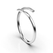 White Gold Diamonds Phalanx ring 28301121 from the manufacturer of jewelry LUNET JEWELERY at the price of $122 UAH: 3