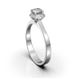 White Gold Diamonds Ring 27411121 from the manufacturer of jewelry LUNET JEWELERY at the price of $1 097 UAH: 7