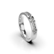 White Gold Diamond Wedding Ring 221001121 from the manufacturer of jewelry LUNET JEWELERY at the price of $823 UAH: 9