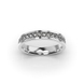 White Gold Diamond Wedding Ring 221001121 from the manufacturer of jewelry LUNET JEWELERY at the price of $795 UAH: 8