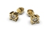 Red Gold Diamond Earrings 34932421