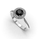 White Gold Diamond Ring 229581122 from the manufacturer of jewelry LUNET JEWELERY at the price of $1 023 UAH: 6