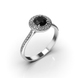 White Gold Diamond Ring 229581122 from the manufacturer of jewelry LUNET JEWELERY at the price of $960 UAH: 9