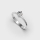 White Gold Diamond Ring 27431121 from the manufacturer of jewelry LUNET JEWELERY at the price of $918 UAH: 1