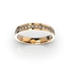 Red Gold Diamond Wedding Ring 221012421