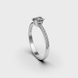 White Gold Diamond Ring 235631121 from the manufacturer of jewelry LUNET JEWELERY at the price of $1 496 UAH: 3