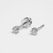 Earrings white gold diamond 331641121 from the manufacturer of jewelry LUNET JEWELERY at the price of $431 UAH: 1