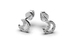 White Gold Diamond Earrings 36401121 from the manufacturer of jewelry LUNET JEWELERY at the price of $403 UAH: 6