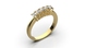 Red Gold Diamonds Ring 23882421