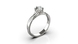 White Gold Diamond Ring 23681121