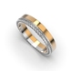 Mixed Metals Diamond Wedding Ring 223511121 from the manufacturer of jewelry LUNET JEWELERY at the price of $1 074 UAH: 4