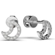 White Gold Diamond Earrings 36401121 from the manufacturer of jewelry LUNET JEWELERY at the price of $403 UAH: 5