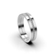 White Gold Diamond Wedding Ring 221021121 from the manufacturer of jewelry LUNET JEWELERY at the price of  UAH: 8