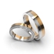 Mixed Metals Diamond Wedding Ring 223511121 from the manufacturer of jewelry LUNET JEWELERY at the price of $1 001 UAH: 8