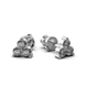 White Gold Diamond Earrings 322531121 from the manufacturer of jewelry LUNET JEWELERY at the price of $801 UAH: 5