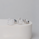 White Gold Diamond Earrings 36401121 from the manufacturer of jewelry LUNET JEWELERY at the price of $403 UAH: 3