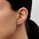 White Gold Diamond Earrings 322531121 from the manufacturer of jewelry LUNET JEWELERY at the price of $801 UAH: 2