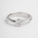 White Gold Diamond Ring 22621521 from the manufacturer of jewelry LUNET JEWELERY at the price of $1 343 UAH: 2