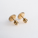 Yellow Gold Diamond Earrings 326173122 from the manufacturer of jewelry LUNET JEWELERY at the price of $522 UAH: 3