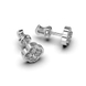 White Gold Diamond Earrings 334281121 from the manufacturer of jewelry LUNET JEWELERY at the price of $764 UAH: 7
