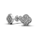 White Gold Diamond Earrings 334281121 from the manufacturer of jewelry LUNET JEWELERY at the price of $764 UAH: 4