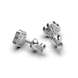 White Gold Diamond Earrings 334281121 from the manufacturer of jewelry LUNET JEWELERY at the price of $764 UAH: 3