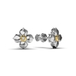 White&Yellow Gold Diamond Earrings 335221121