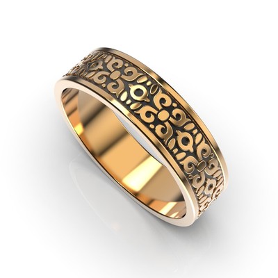 Red Gold Wedding Ring without Stones 211862400 from the manufacturer of jewelry LUNET JEWELERY at the price of 10 620 грн UAH.