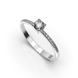 White Gold Diamond Ring 228031121 from the manufacturer of jewelry LUNET JEWELERY at the price of $512 UAH: 6