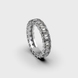 White Gold Diamond Ring 242161121 from the manufacturer of jewelry LUNET JEWELERY at the price of $13 730 UAH: 3
