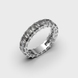White Gold Diamond Ring 242161121 from the manufacturer of jewelry LUNET JEWELERY at the price of $13 730 UAH: 4