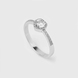 White Gold Diamonds Ring 25301121 from the manufacturer of jewelry LUNET JEWELERY at the price of $967 UAH: 3