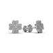 White Gold Diamond Earrings 338541121 from the manufacturer of jewelry LUNET JEWELERY at the price of $566 UAH: 1