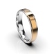 Mixed Metals Wedding Ring 223881100