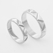 White Gold Men's wedding ring 242471100 from the manufacturer of jewelry LUNET JEWELERY at the price of $415 UAH: 5