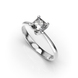White Gold Diamond Ring 236511121 from the manufacturer of jewelry LUNET JEWELERY at the price of $2 579 UAH: 1