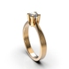 Red Gold Diamond Ring 220142421 from the manufacturer of jewelry LUNET JEWELERY at the price of $1 220 UAH: 5
