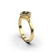 Каблучка з жовтого золота, з діамантами 233973122 від виробника ювелірних прикрас LUNET JEWELLERY по ціні 21 427 грн грн: 10