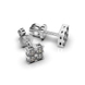 White Gold Diamond Earrings 322671121
