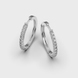 White Gold Diamond Earrings 342651121 from the manufacturer of jewelry LUNET JEWELERY at the price of $1 420 UAH: 6