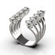 White Gold Diamonds Ring 24801121